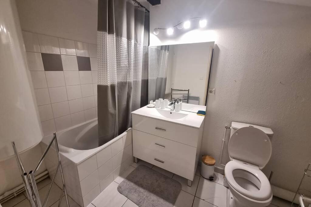 Appartement exceptionnel 4 étoiles hyper centre Albi 65 m2 au 4ème étage sans ascenseur avec une tour du 12ème siècle Exterior foto